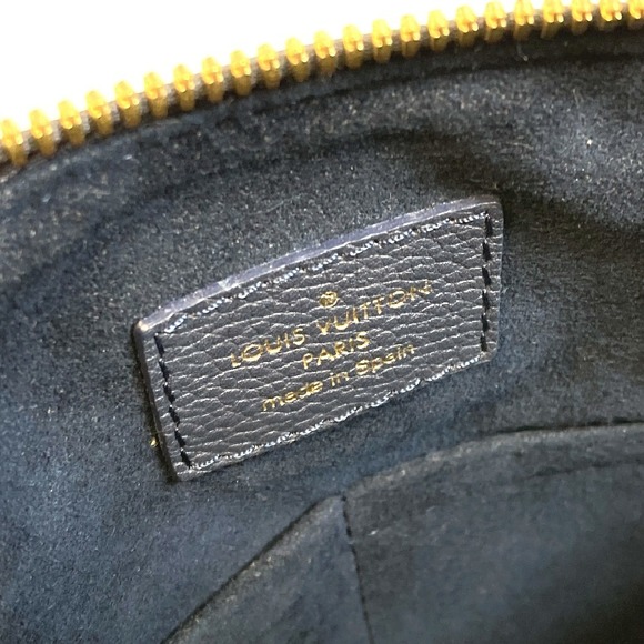 Louis Vuitton Monogram Pallas 2way Handbag Marine Brown X Navy - Picture 7 of 7